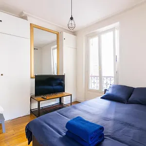 Apartamento Studio Republique Jemmapes Free Netflix, París